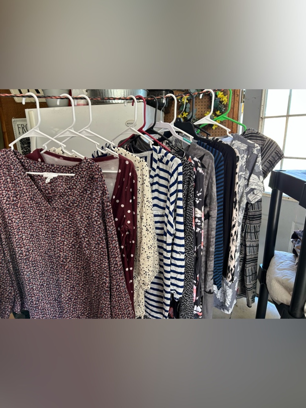 Bundle of 12 Maternity Tops - Medium, long sleeve and some short